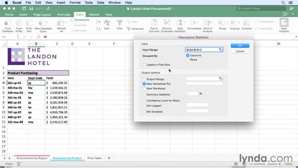 data analysis pack for excel on mac